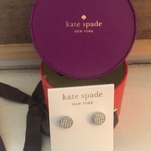 Kate Spade 14K Filled Crystal Earrings
